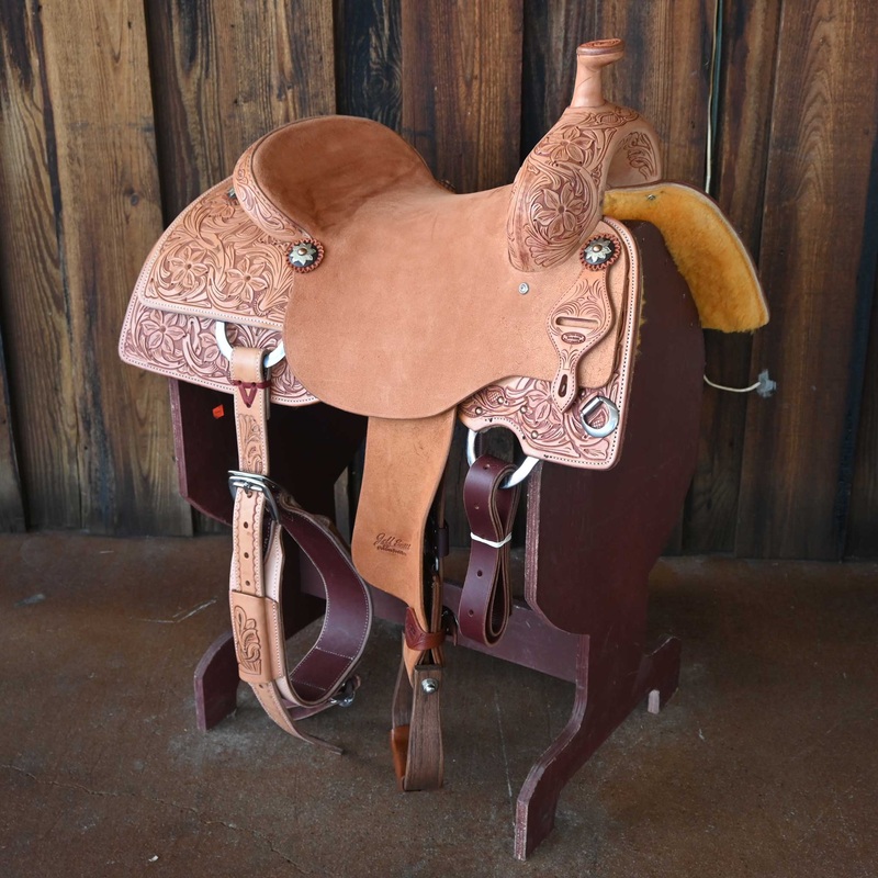 16″ JEFF SMITH BUSTER WELCH RANCH CUTTER SADDLE