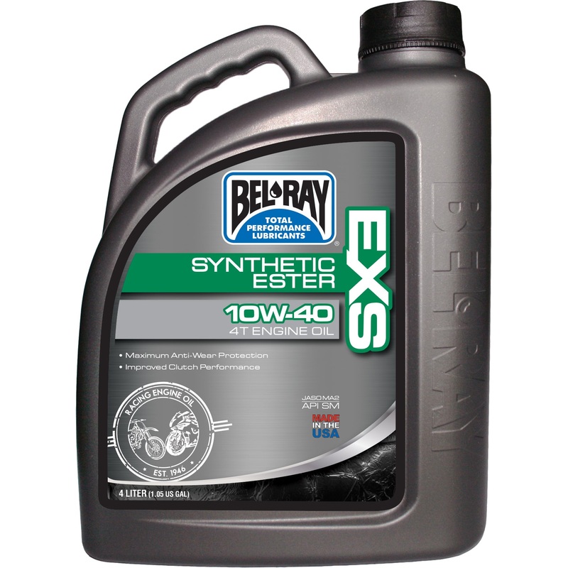 BEL-RAY EXS Full Synthetic Ester 4T Engine Oil 10W-40 – 4L