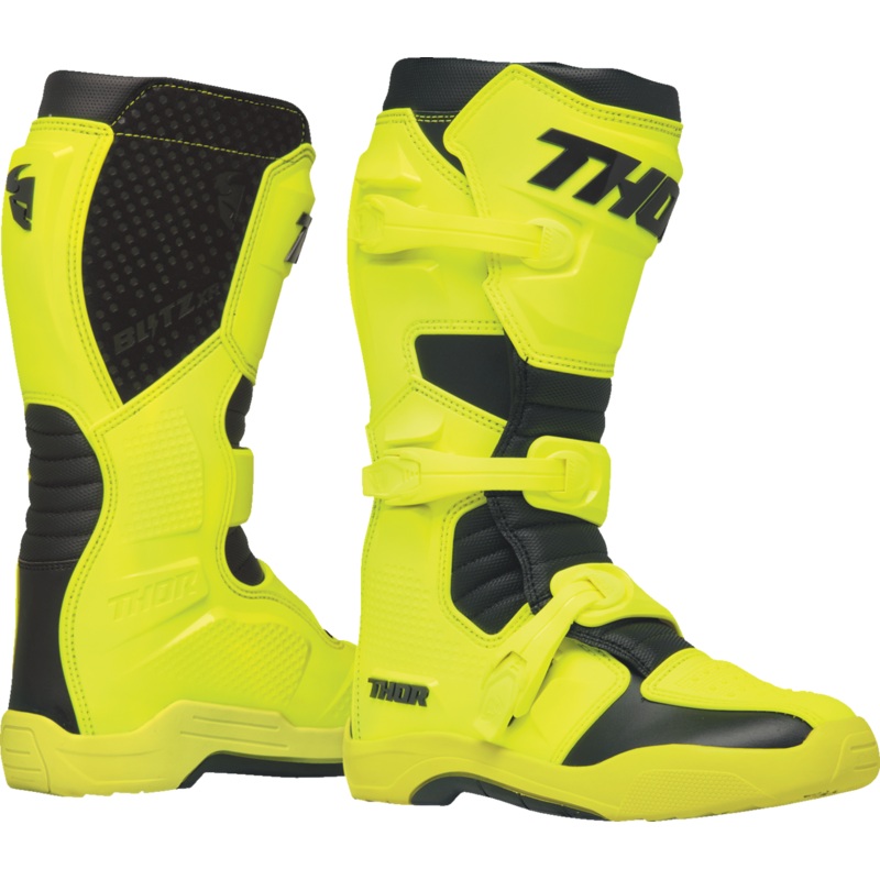 THOR Blitz XR Boots – Acid/Black – US 15 3410-3126