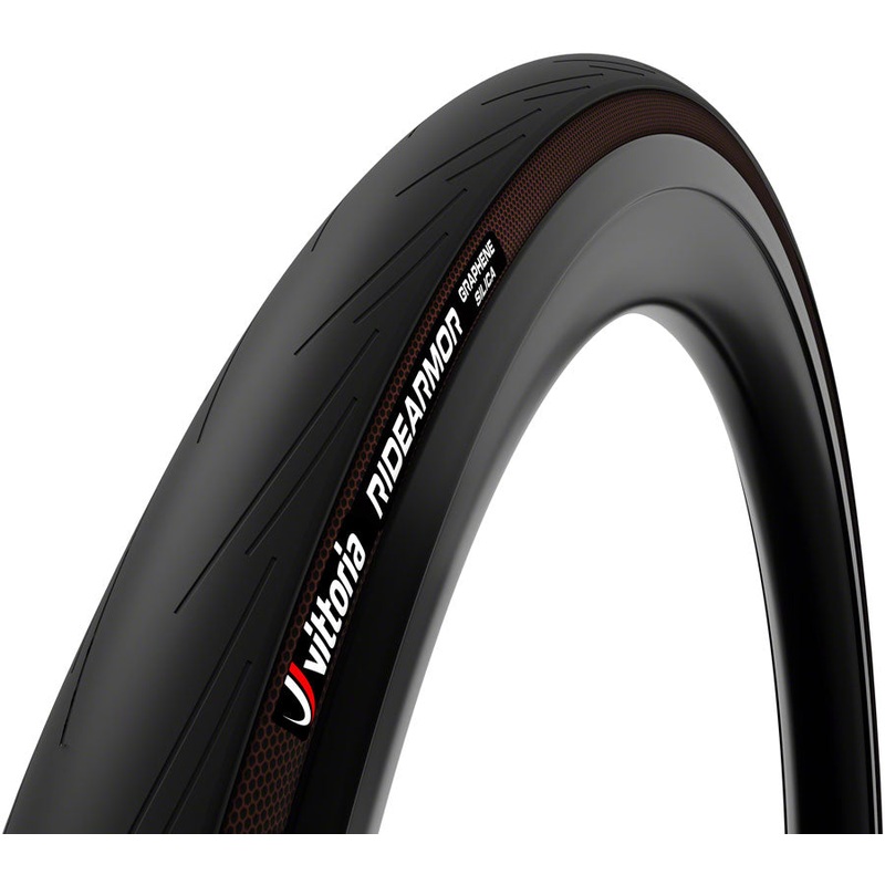 Vittoria Ride Armor Tire – 700 x 26 Tubeless Folding BLK Graphene + Silica G2.0