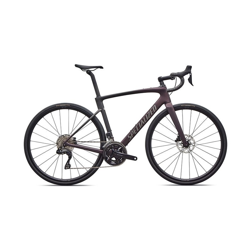 2026 Specialized Roubaix Comp Di2 Bike Satin Solidity Metallic/Obsidian Metallic Fade/Smoke 61