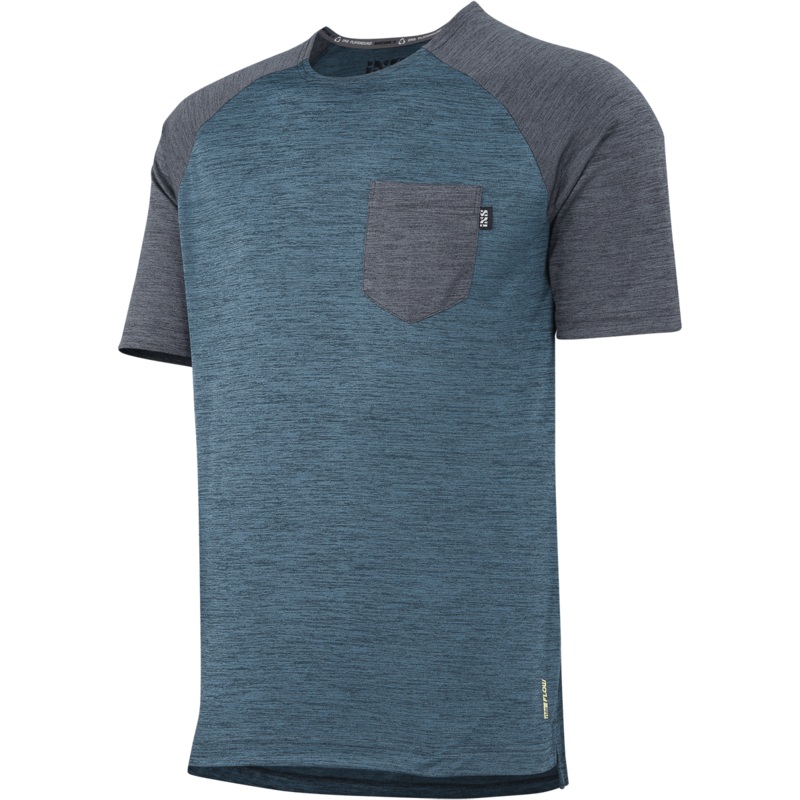 IXS Flow X Mountain Bike Jersey  SALE Graphite / Black