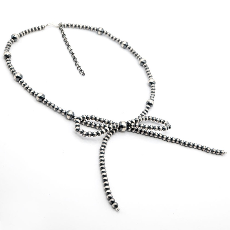 Navajo Pearl Bow Necklace