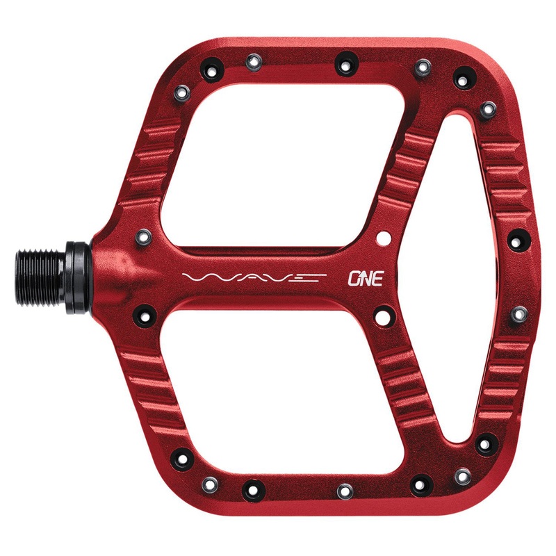 OneUp Wave Pedals – L – Red