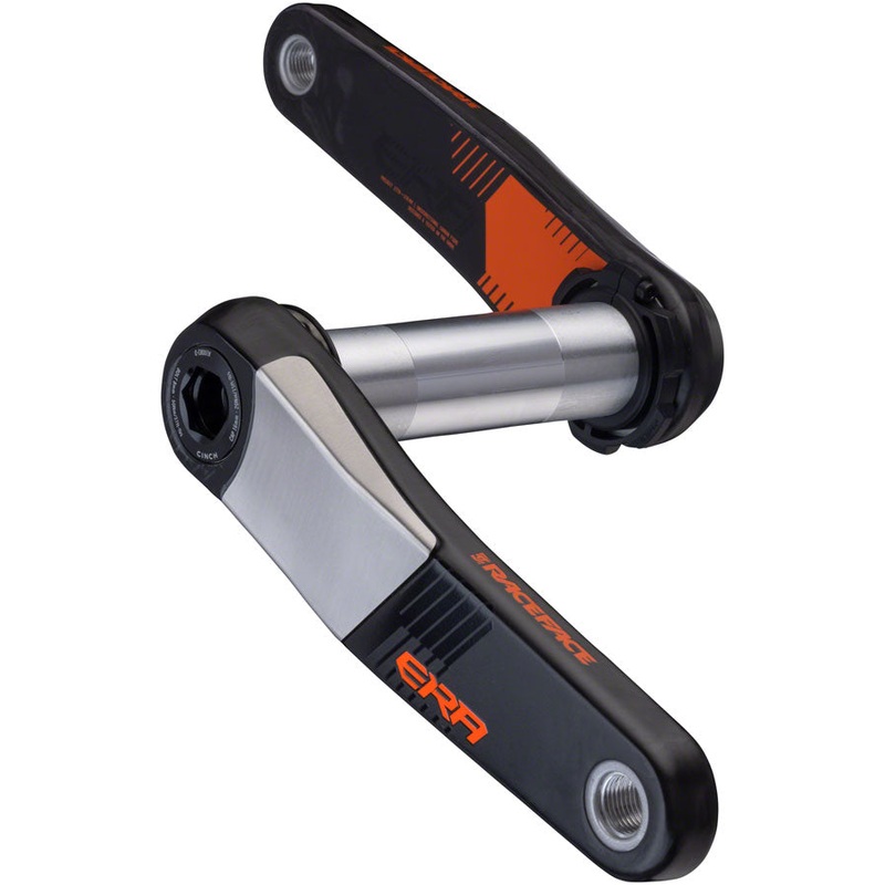 RaceFace ERA Crankset – 165mm, Direct Mount, 136mm Spindle with CINCH Interface, Carbon, Orange