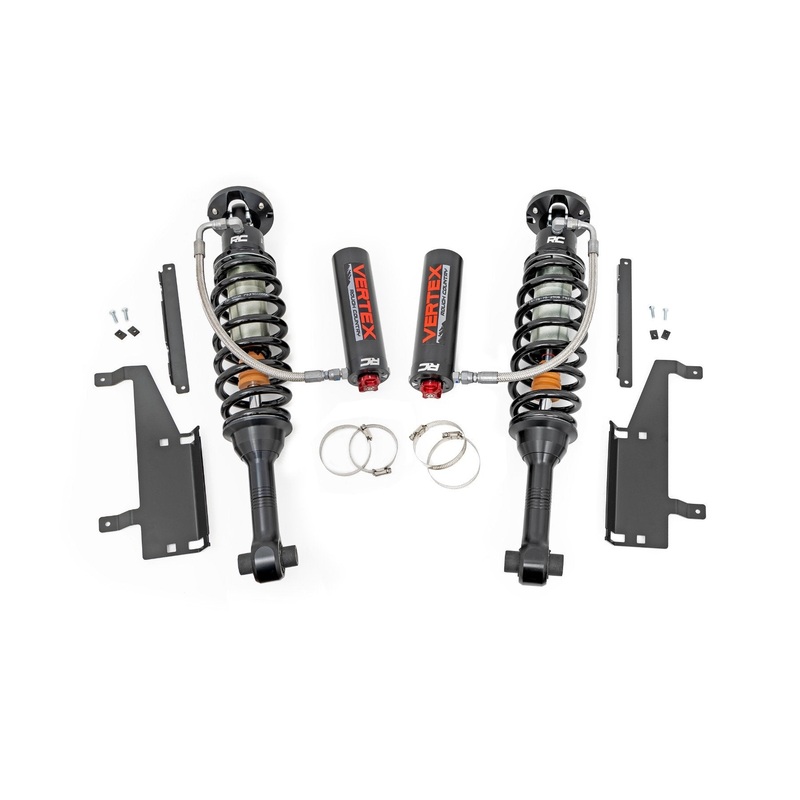 Rough Country | Vertex 2.5 Adjustable Coilovers | Rear | 2″ | Ford Bronco 4WD (2021-2025) | 699043