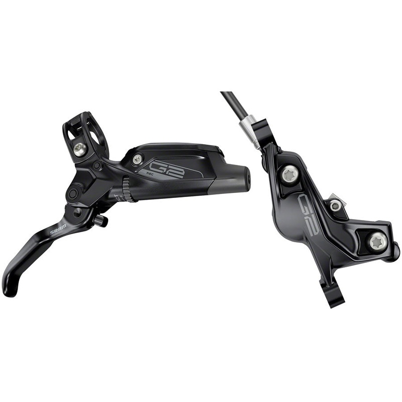 SRAM G2 RSC Disc Brake and Lever – Rear, Hydraulic, Post Mount, Diffusion Black, A2