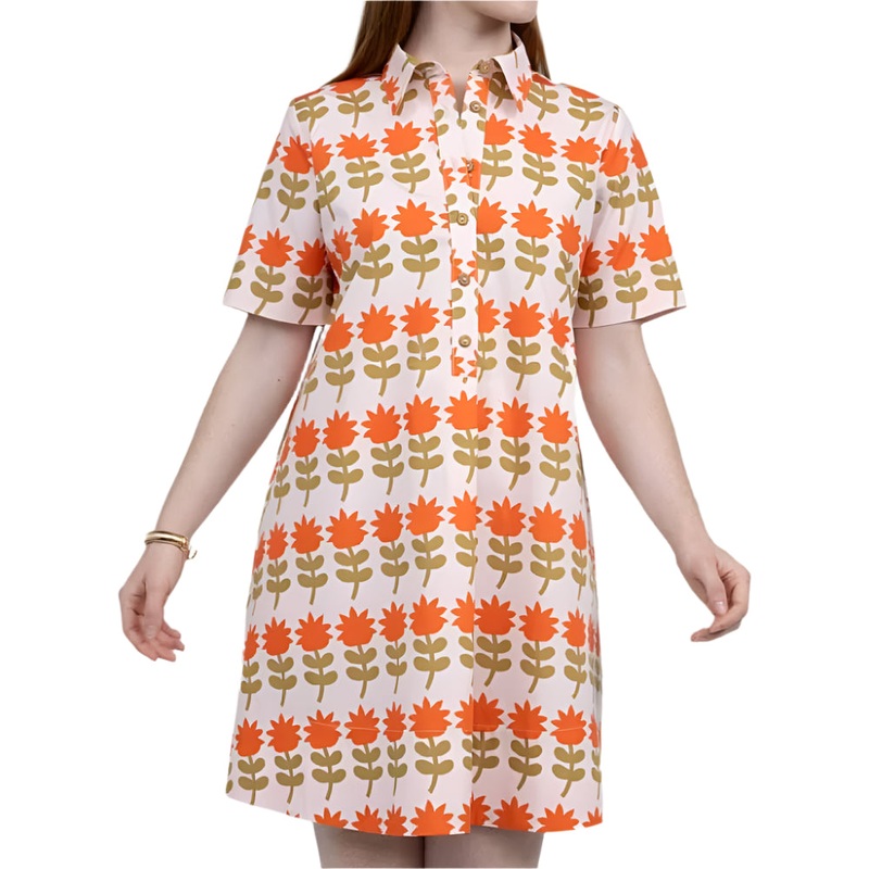 Uncle Frank Blooming Tulips Dress – FINAL SALE