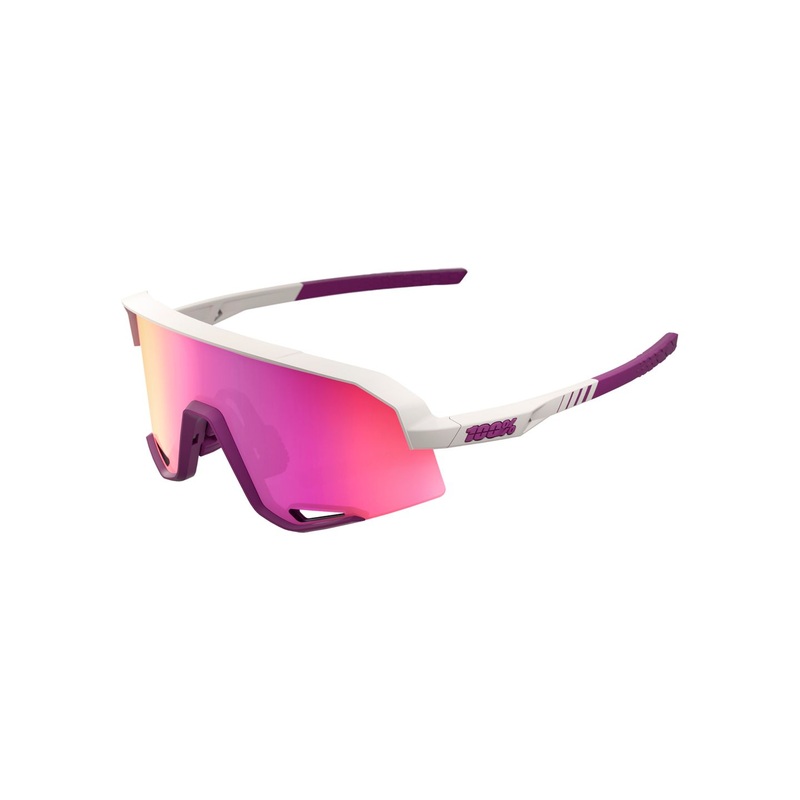 100% Slendale White/Purple Eyewear