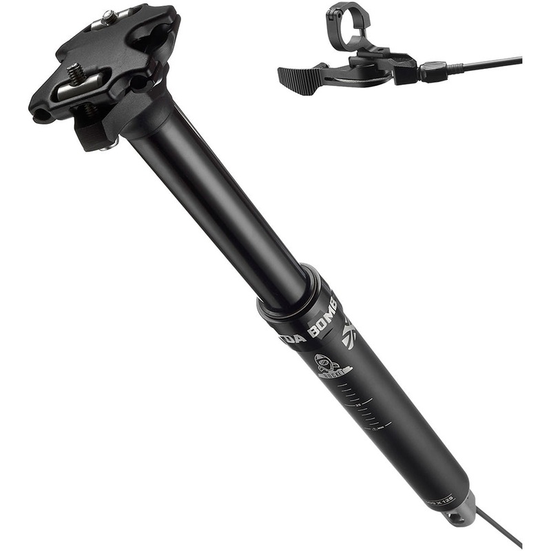 DaBomb Rocket Dropper Post – Internal – Stealth – 30.9mm – 150mm – 430mm – 22.2mm Bar Clamp