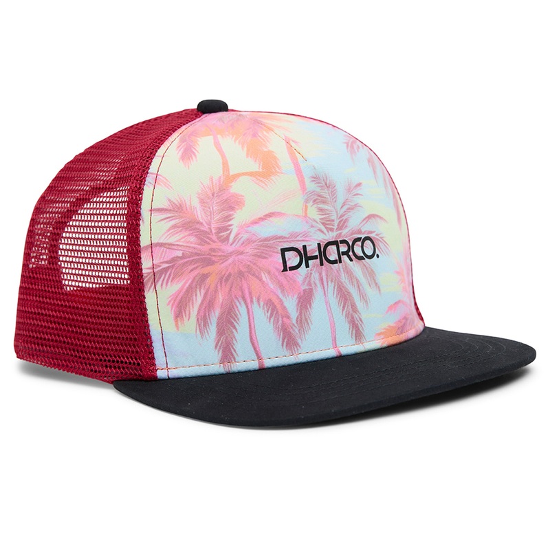 DHaRCO Kids Flat Brim Trucker Hat – Youth One Size Fits Most – El Camino