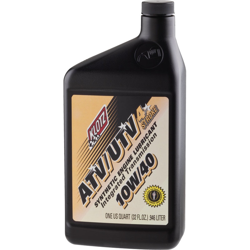 KLOTZ ATV/UTV Synthetic Engine Lubricant 10W-40 – 32oz (Part Number: ATVUTV-1040)
