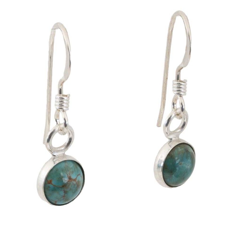 Mini Turquoise Dangle Earrings