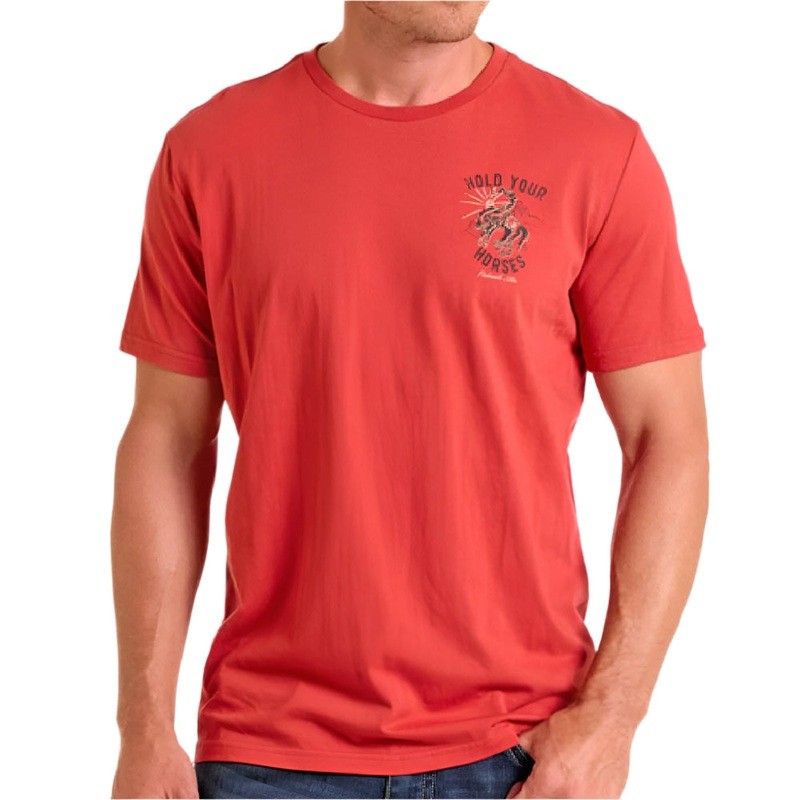 Panhandle Slim Men’s Hold Your Horses Graphic Tee