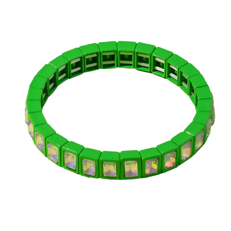 Penelope Stretch Bracelet – Green