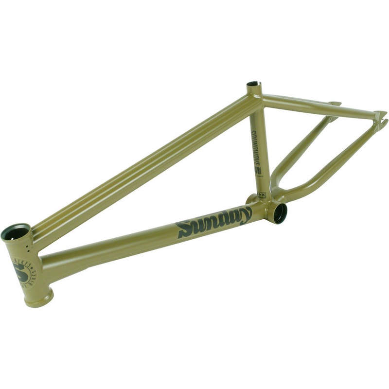 Sunday Soundwave V3 BMX Frame – 20.75″ TT Matte Army Green