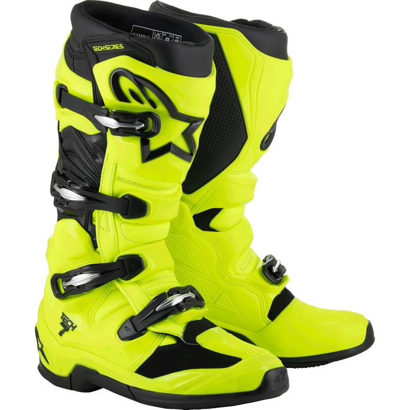 Tech 7 Boots Yellow Fluo/Black 13