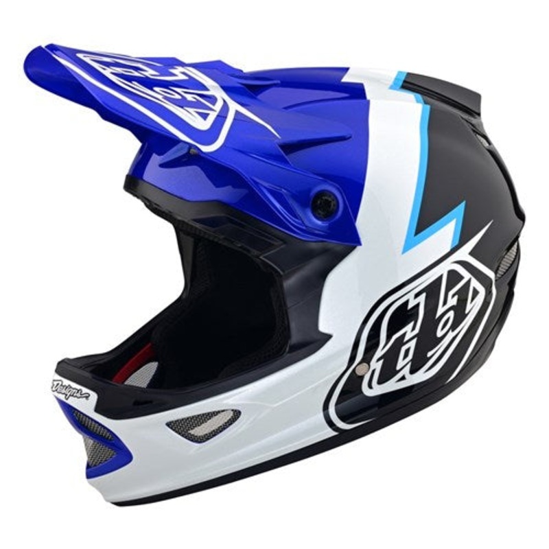 TLD D3 Fiberlite Helmet – L – Volt Blue
