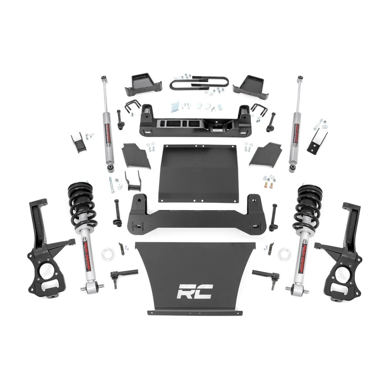 Rough Country | 4 Inch Lift Kit | AT4/Trailboss | N3 Struts | Chevy/GMC 1500 (25-26) | 110331