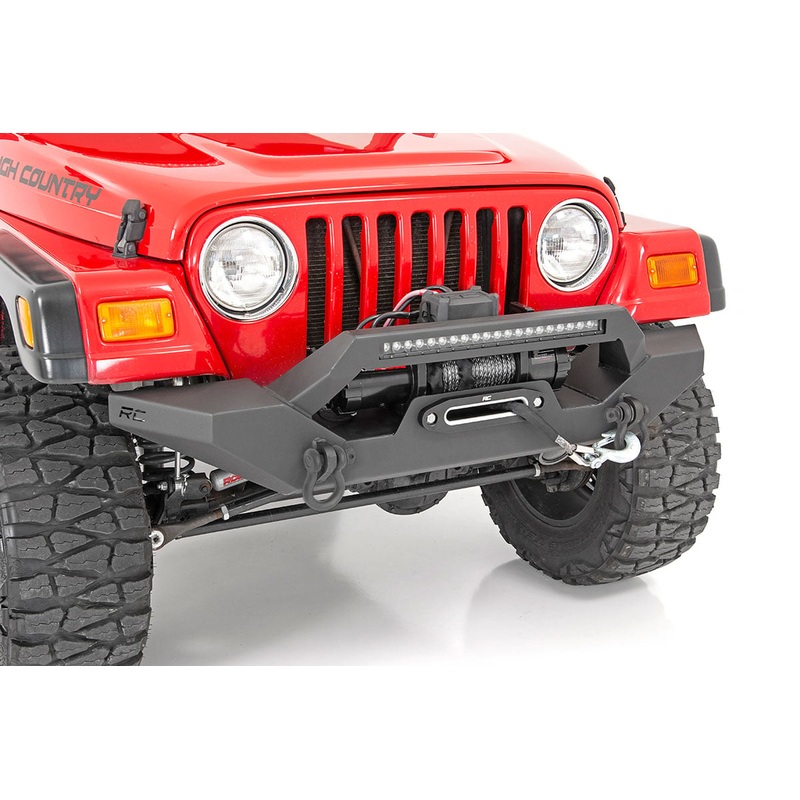 Rough Country | Front Bumper | Rock Crawler | Jeep Wrangler TJ (97-06)/Wrangler Unlimited (04-06)  | 10595