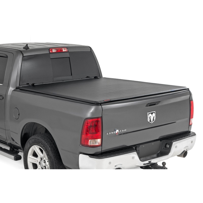 Rough Country | Soft Roll Up Bed Cover | 5’7″ Bed | Ram 1500 (09-18)/2500 (11-26)  | 42309550
