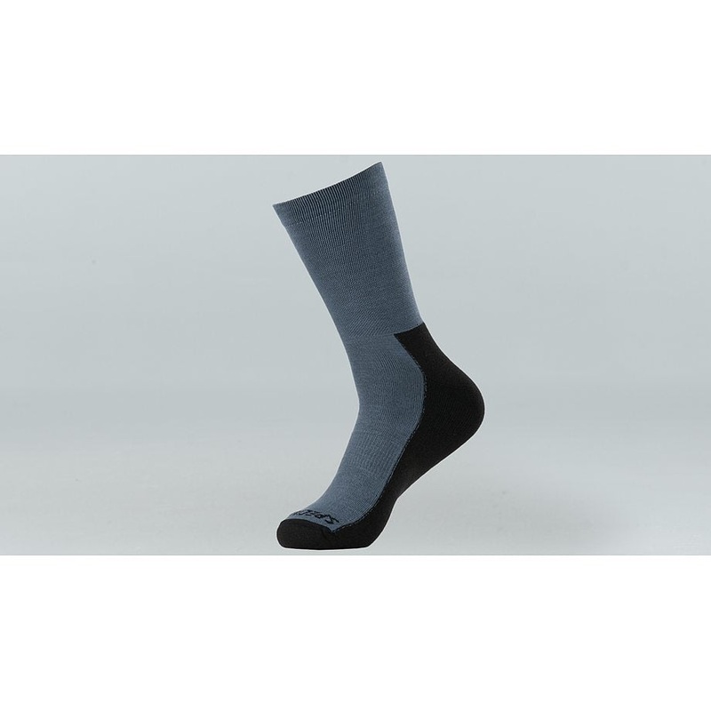 Specialized Primaloft Lightweight Tall Sock Cast Battleship L