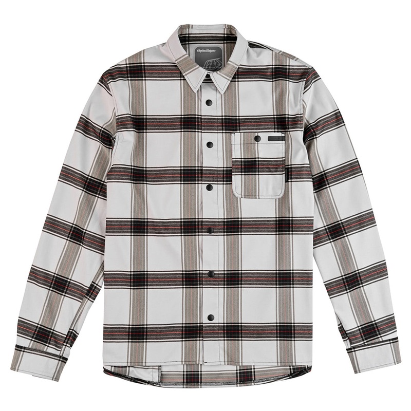 TLD Grind Flannel – M – YD Plaid Carbon