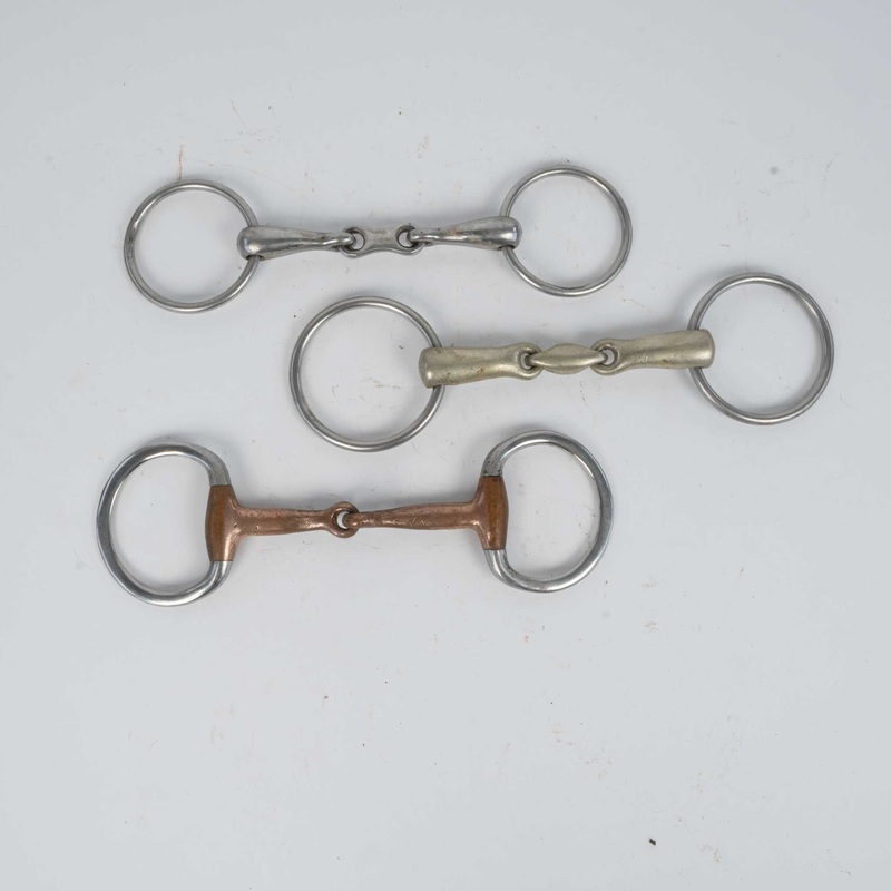 Used Assorted Snaffle Bits Set Of 3