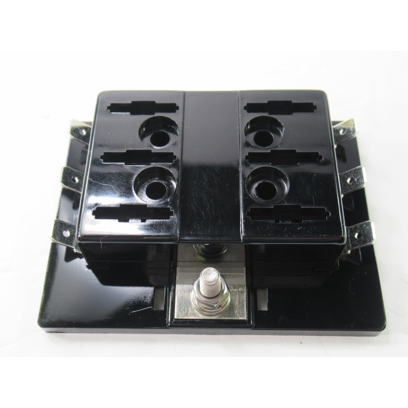 Buss ATC fuse block 6 position custom chopper bobber cafe racer wire motorcycle