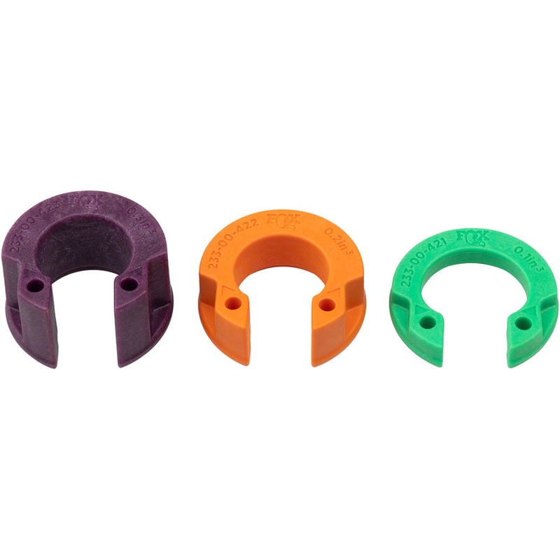 FOX Volume Spacers – 2020 Trek IsoStrut, Complete Replacement Kit, 0.1, 0.2, 0.3, Assorted Kit