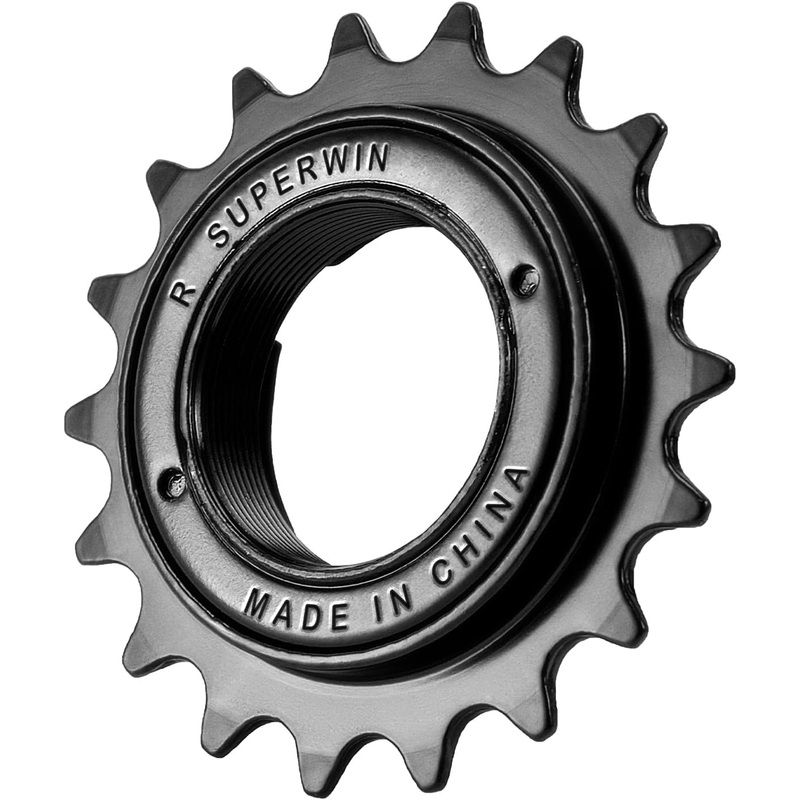 18T Single Speed Bike Freewheel Black