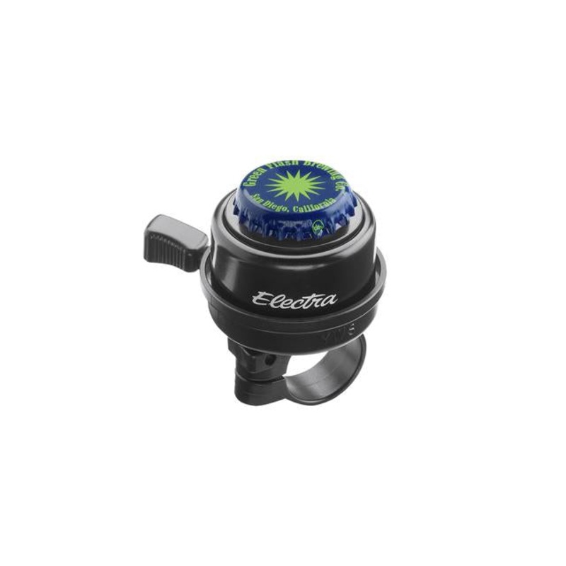 Bottlecap Bike Bell Black