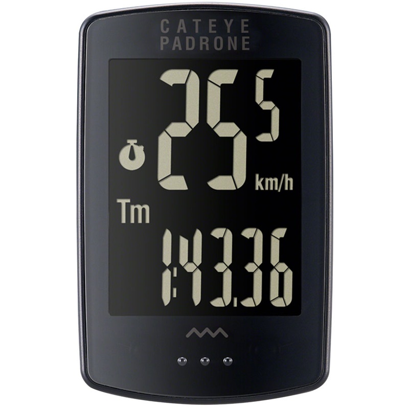 CatEye Padrone Stealth WL Bike Computer – Wireless, Black