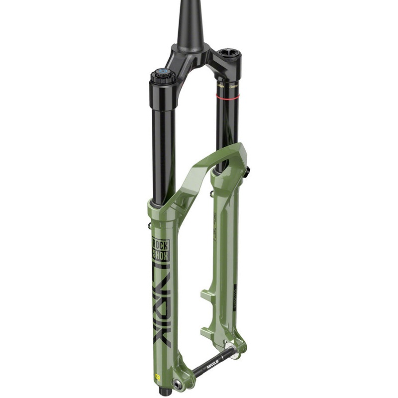 RockShox Lyrik Ultimate Charger 3 RC2 Suspension Fork – 27.5″, 150 mm, 15 x 110 mm, 37 mm Offset, Green, D1