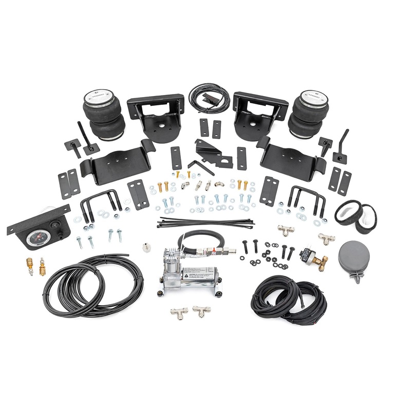 Rough Country | Air Spring Kit w/compressor | 0-6″ Lifts | Ford F-150 4WD (2021-2025) | 10009C