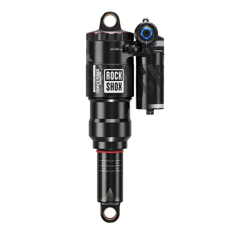 Super Deluxe Ultimate RC2T Rear Shock – 230 x 60 mm Linear Air 0 Neg/2 Pos Token Reb 55 / Comp 30 L/O4 C2