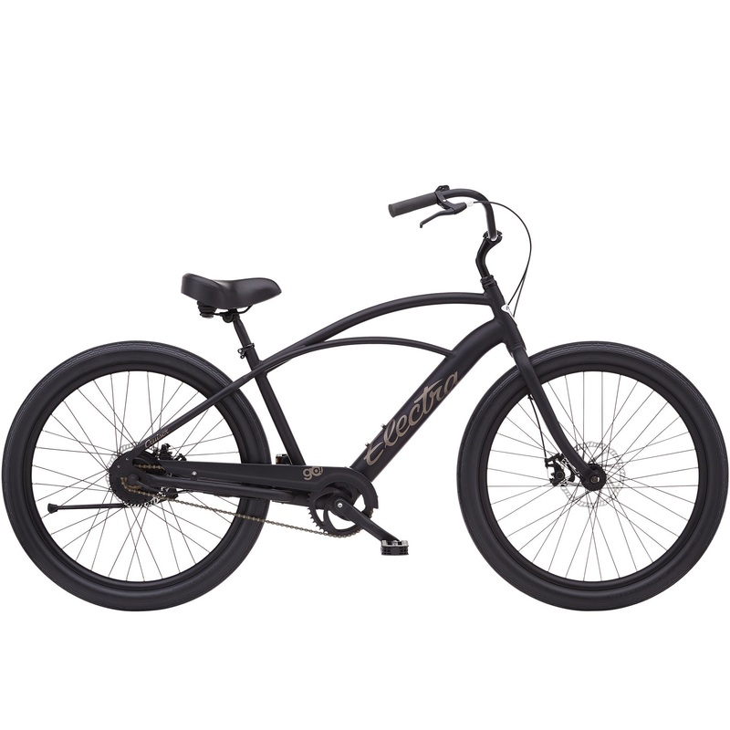 Electra Cruiser Go! Step-Over Matte Blk Sand