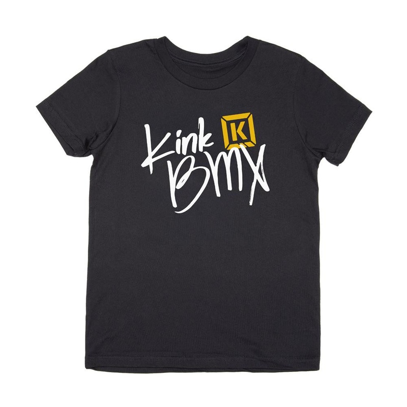 Kink Scribble Youth T-shirt – Black