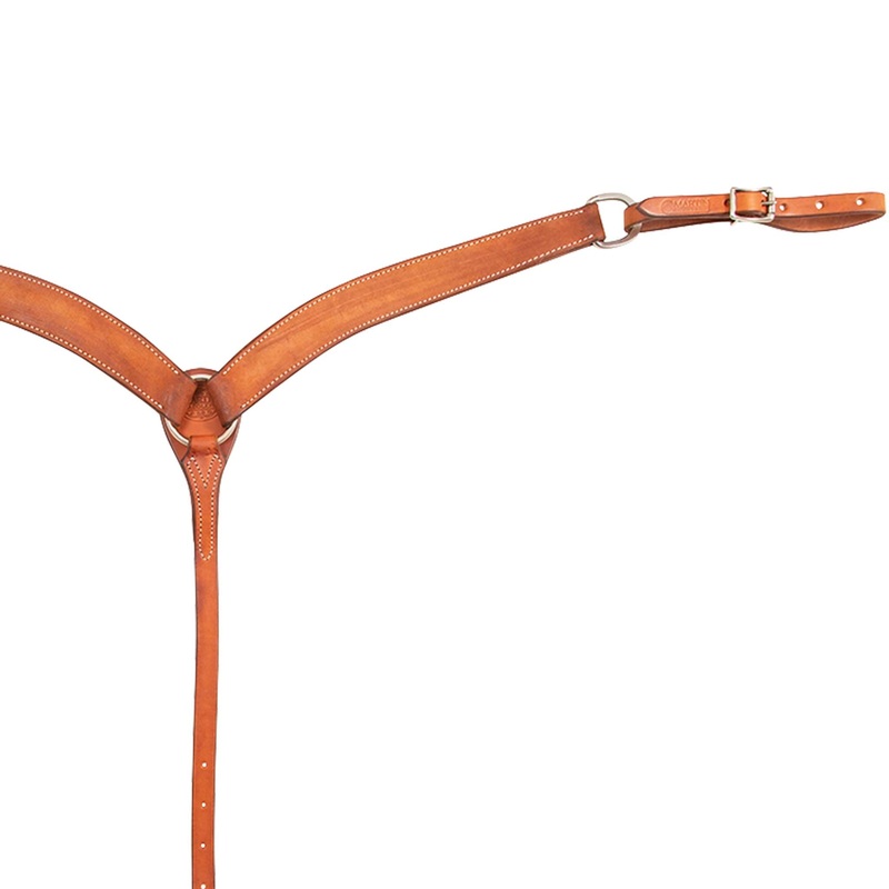 Martin Saddlery 1-3/4″ Chestnut Roughout Breast Collar
