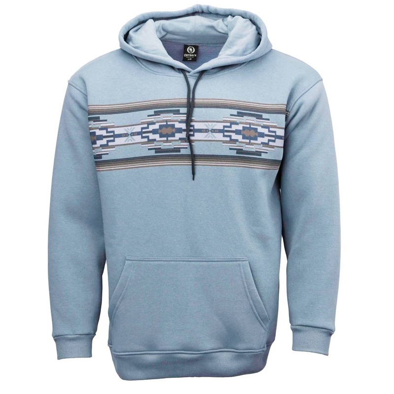 Outback Trading Men’s Casey Hoodie – Ice