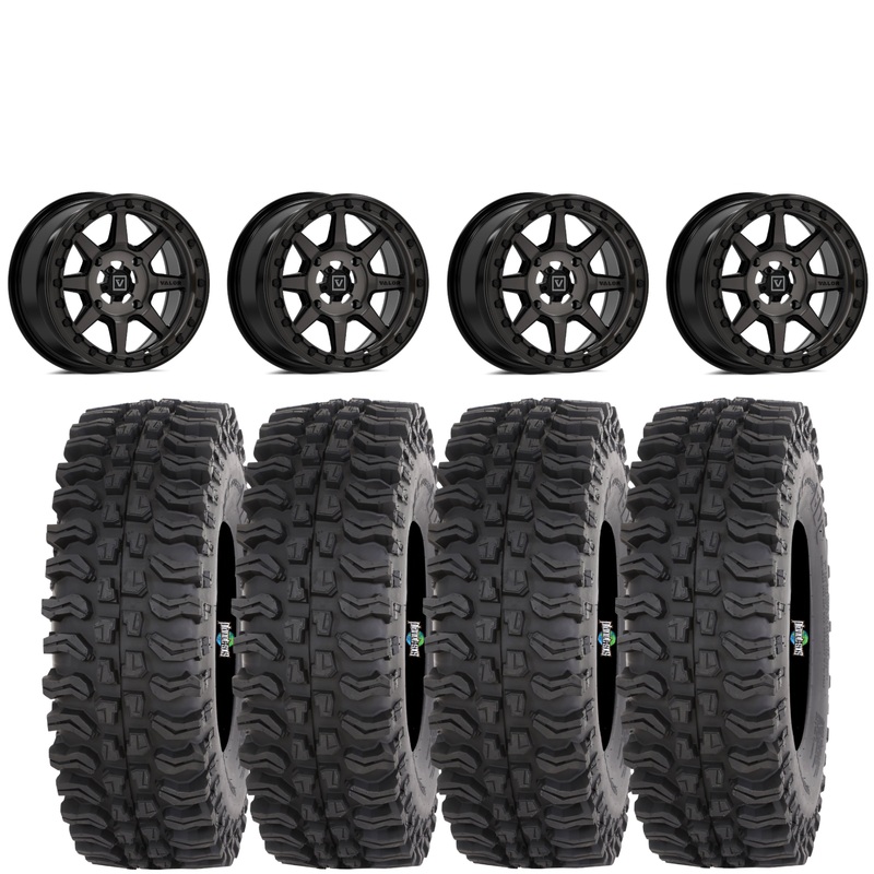 Valor Offroad V13 Dark Tint beadlock on Frontline BDC | 4/156