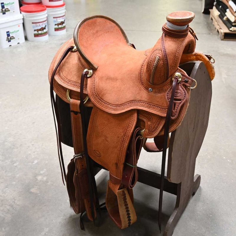 14″ TESKEY’S POST HORN ASSOCIATION SADDLE