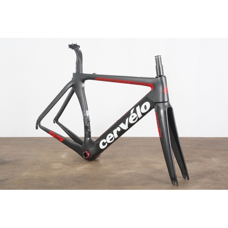 51cm Cervelo S5 Carbon Aero Rim Brake Road Frameset