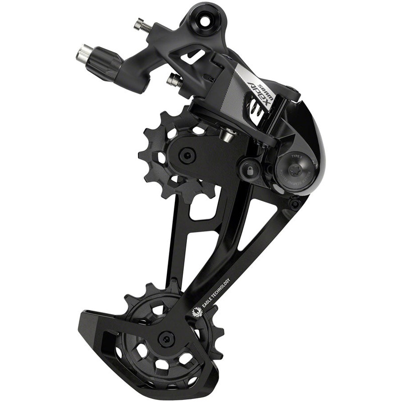 SRAM Apex Eagle Rear Derailleur – 12-Speed Long Cage 52t Max Black D1