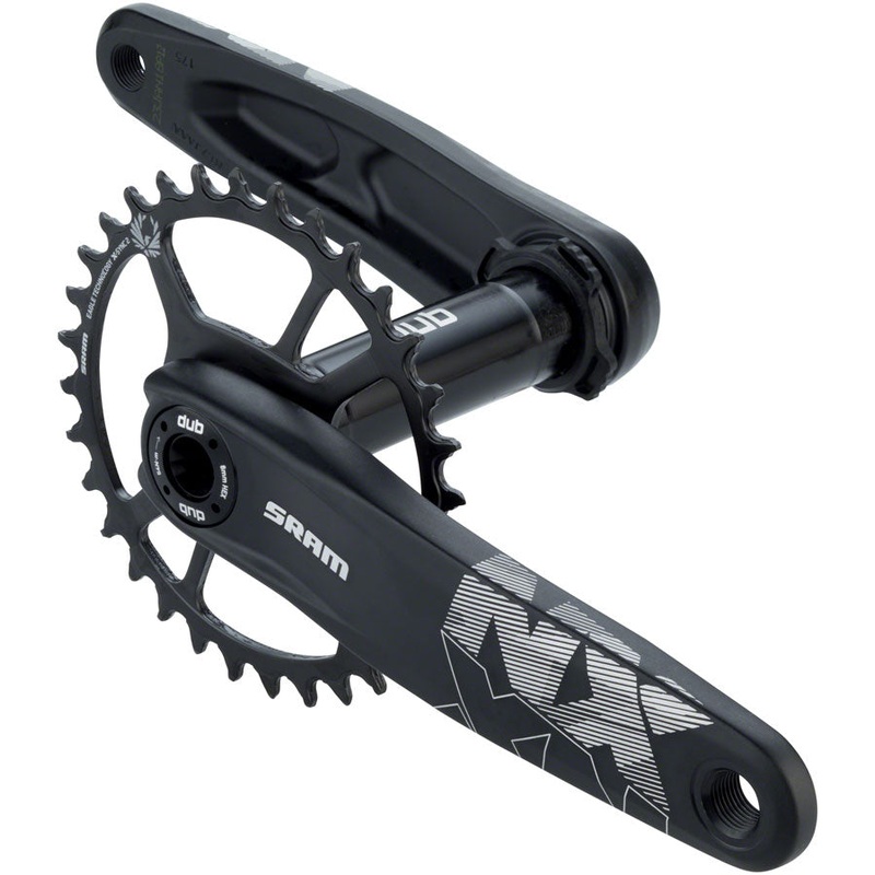 SRAM NX Eagle Boost Crankset – 175mm, 12-Speed, 32t, Direct Mount, DUB Spindle Interface, Black