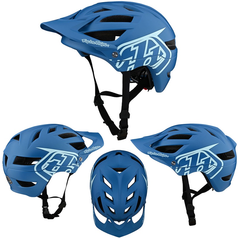 TLD A1 Helmet – M-L – Drone Light Slate Blue