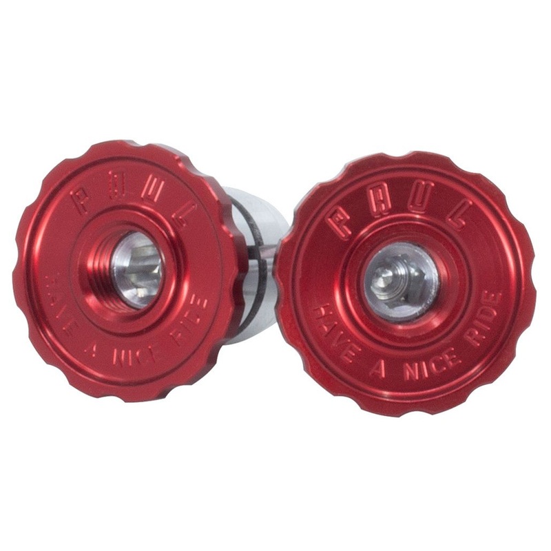 Paul Components Aluminum Bar End Plug Red