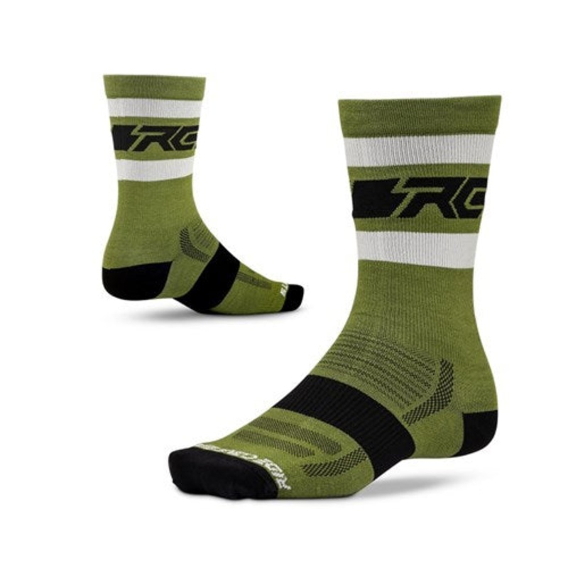 Ride Concepts Fifty Fifty Socks – XL – Olive