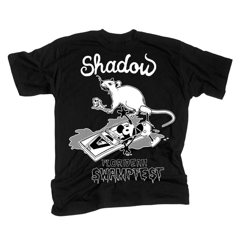 Shadow Swampfest Rat Trap T-Shirt – Black