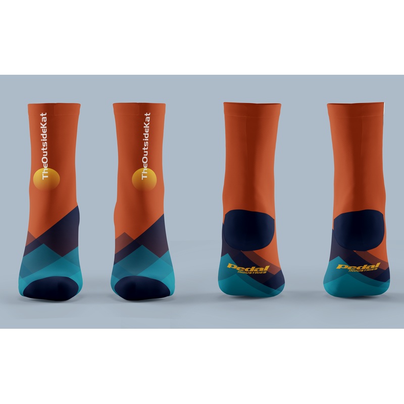 TheOutsideKat Store 2023 SUBLIMATED SOCK